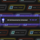 A screenshot of the Epic Games Store achievements system